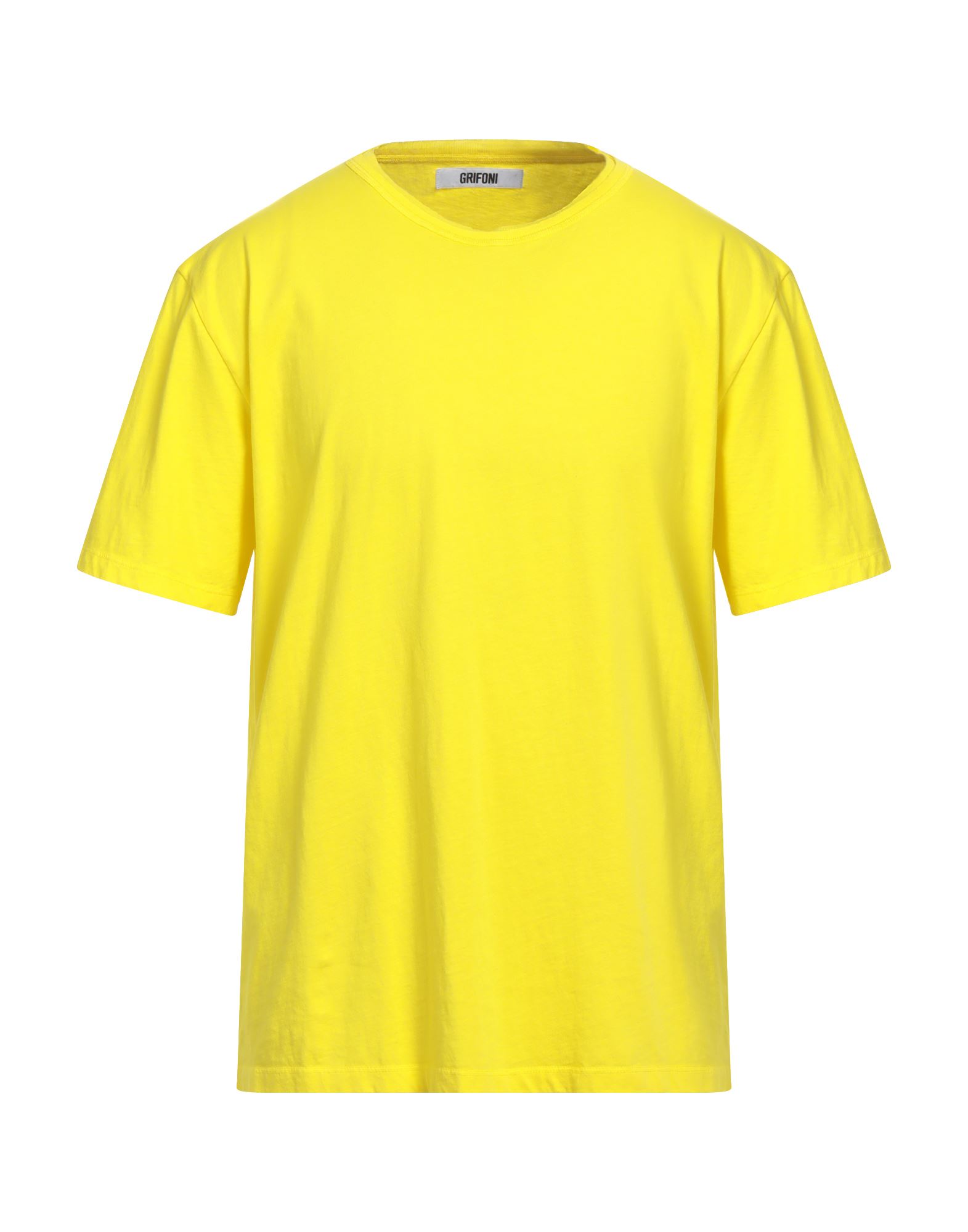 GRIFONI T-shirts Herren Gelb von GRIFONI