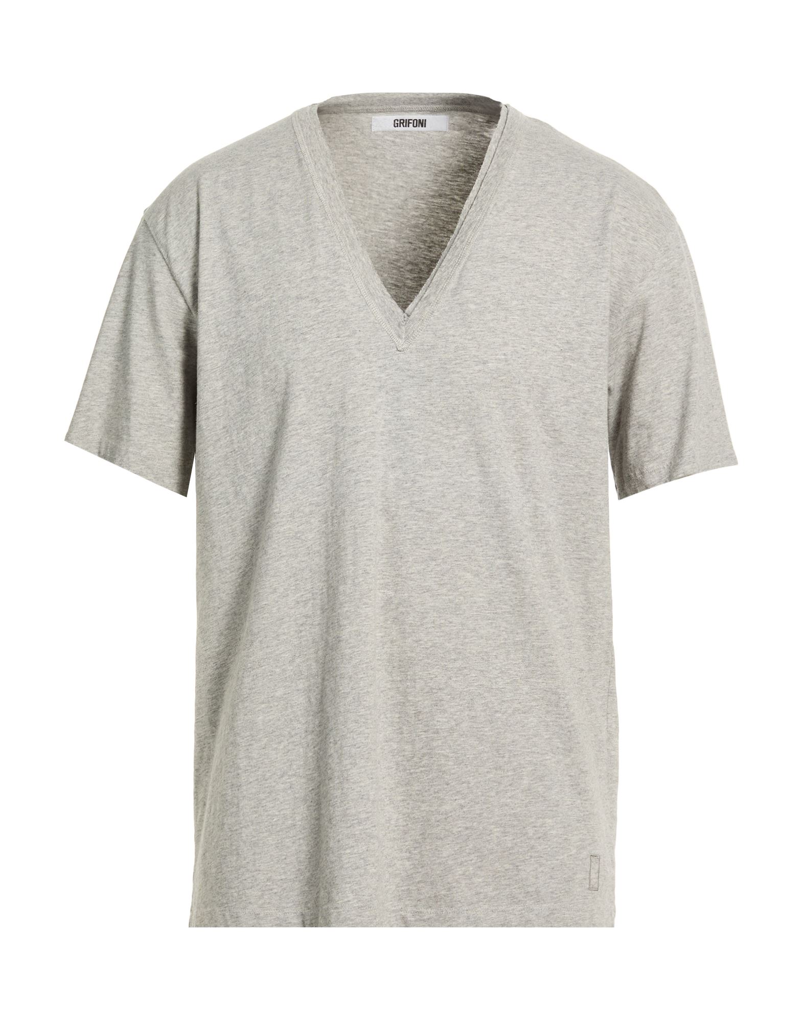 GRIFONI T-shirts Herren Grau von GRIFONI