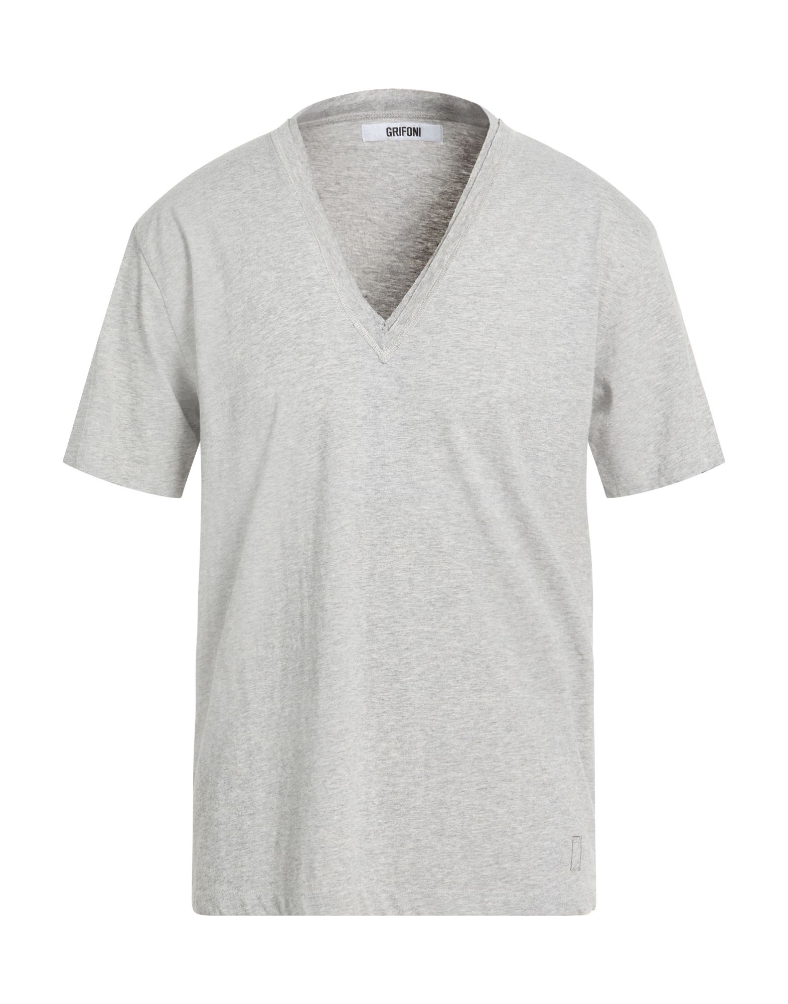 GRIFONI T-shirts Herren Hellgrau von GRIFONI
