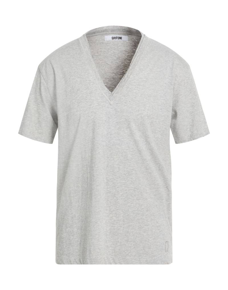 GRIFONI T-shirts Herren Hellgrau von GRIFONI
