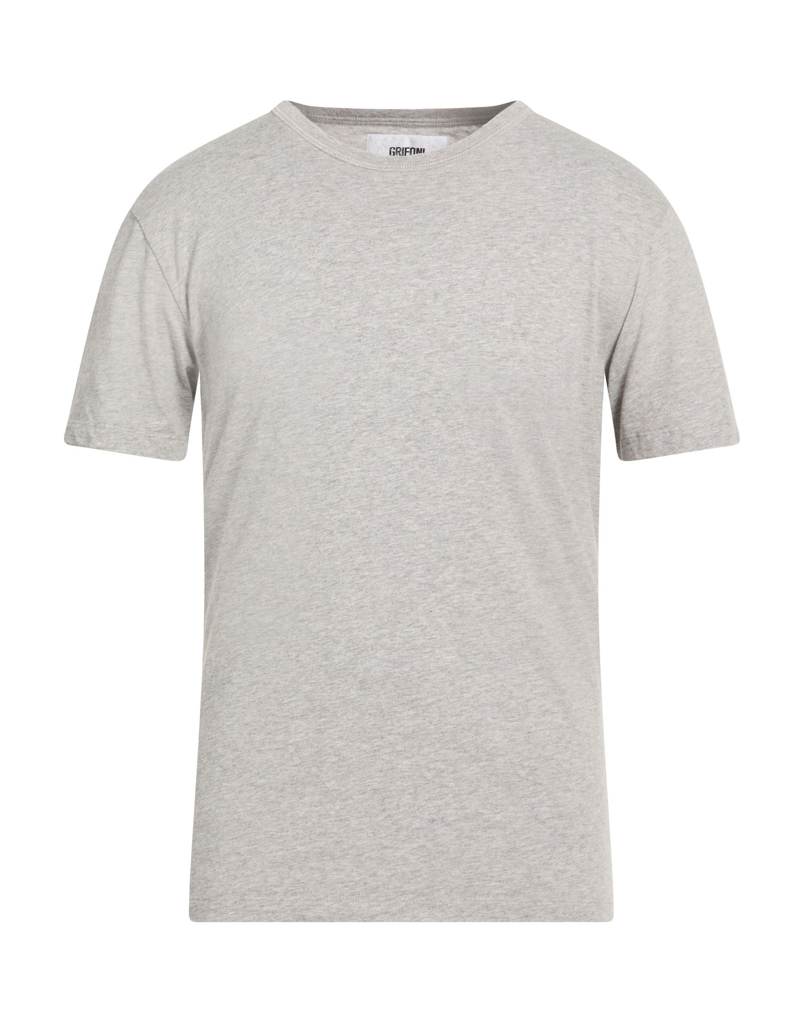 GRIFONI T-shirts Herren Hellgrau von GRIFONI