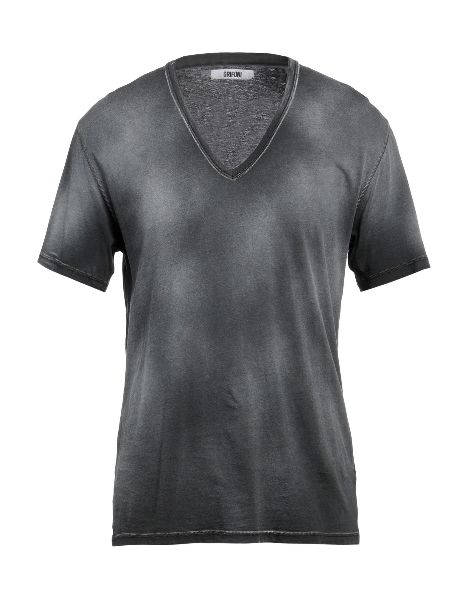 GRIFONI T-shirts Herren Schwarz von GRIFONI