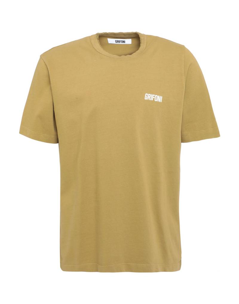 GRIFONI T-shirts Herren Senf von GRIFONI