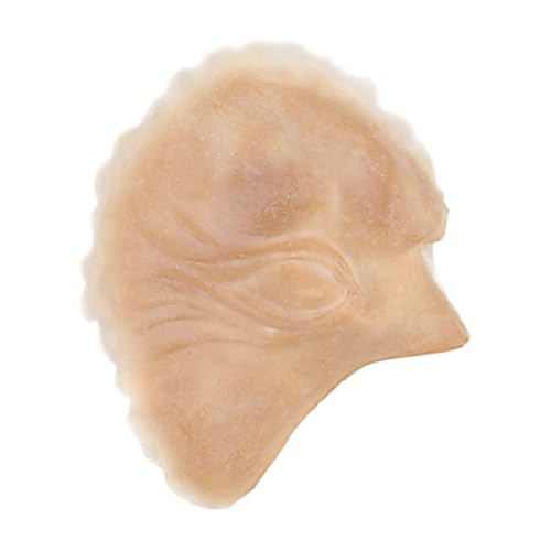 GRIMAS Latexgesicht, Modell 405 Quasimodo, professionelle handgefertigte Prothese zum Anschminken für Film, Theater, Halloween und mehr von GRIMAS