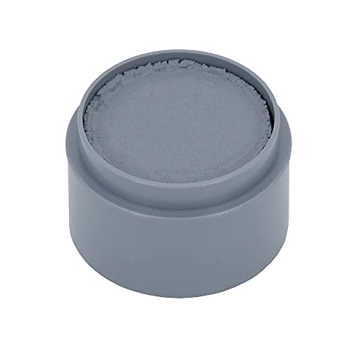 Grimas Water-Make-Up, 15ml Wasserschminke, Farbe dunkelgrau 103, professionelle Körperfarbe, schnelltrockend und sehr hautschonend, ideal fürs Kinderschminken, Karneval und Halloween, auf Wasserbasis von GRIMAS