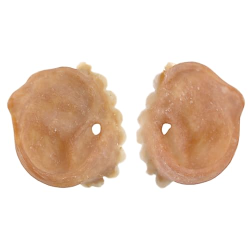 GRIMAS Latexohren, Modell 604 Schweineohren, professionelle handgefertigte Prothese zum Anschminken für Film, Theater, Halloween und mehr von GRIMAS