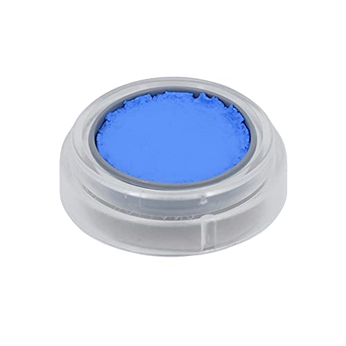 Grimas Water-Make-Up, 2.5ml Wasserschminke, Farbe blau 303, professionelle Körperfarbe, schnelltrockend und sehr hautschonend, ideal fürs Kinderschminken, Karneval und Halloween, auf Wasserbasis von GRIMAS