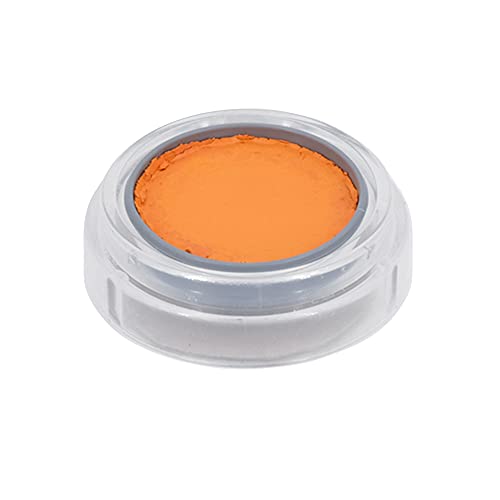 Grimas Water-Make-Up, 2.5ml Wasserschminke, Farbe dunkelorange 509, professionelle Körperfarbe, schnelltrockend und sehr hautschonend, ideal fürs Kinderschminken, Karneval und Halloween von GRIMAS