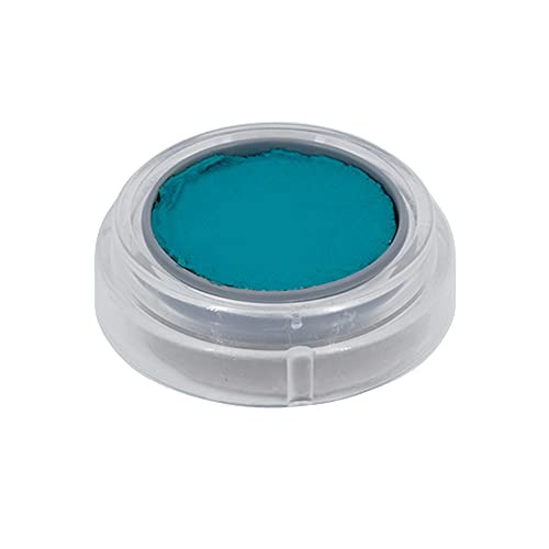 Grimas Water-Make-Up, 2.5ml Wasserschminke, Farbe lagunengrün 401, professionelle Körperfarbe, schnelltrockend und sehr hautschonend, ideal fürs Kinderschminken, Karneval und Halloween von GRIMAS