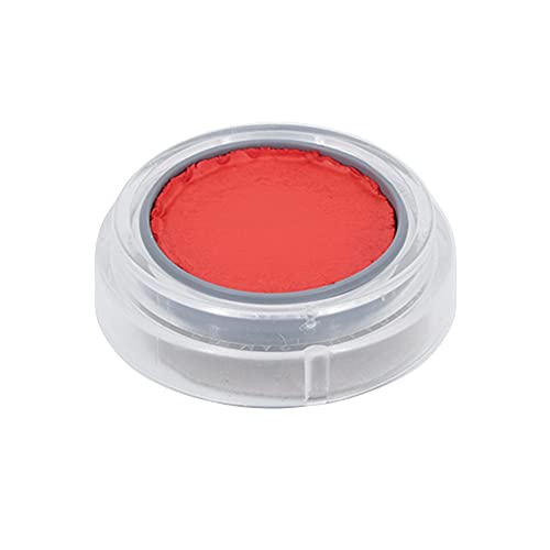 GRIMAS Körperfarbe, 2.5ml Wasserschminke, Farbe Rot, professionelle Körperfarbe, schnelltrockend und sehr hautschonend, ideal fürs Kinderschminken, Karneval und Halloween, auf Wasserbasis von GRIMAS