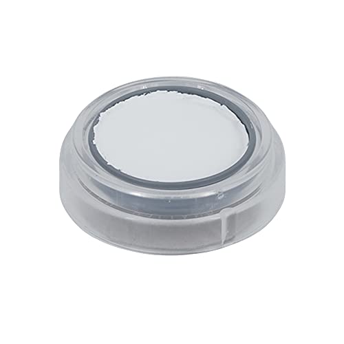 Grimas Water-Make-Up, 2.5ml Wasserschminke, Farbe weiß 001, professionelle Körperfarbe, schnelltrockend und sehr hautschonend, ideal fürs Kinderschminken, Karneval und Halloween, auf Wasserbasis von GRIMAS