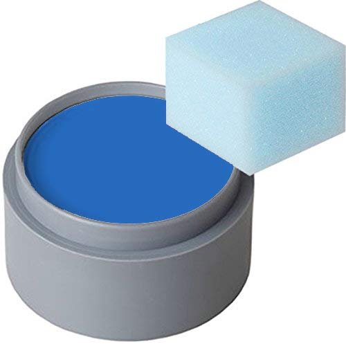 Grimas Water Make Up Theaterschminke Kinderschminke 15ml Set Farbe 303-blau von GRIMAS
