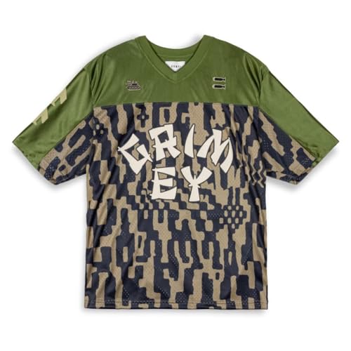 CAMISETA DE FOOTBALL GRIMEY LUCKY DRAGON MESH - GREEN SS24 von GRIMEY