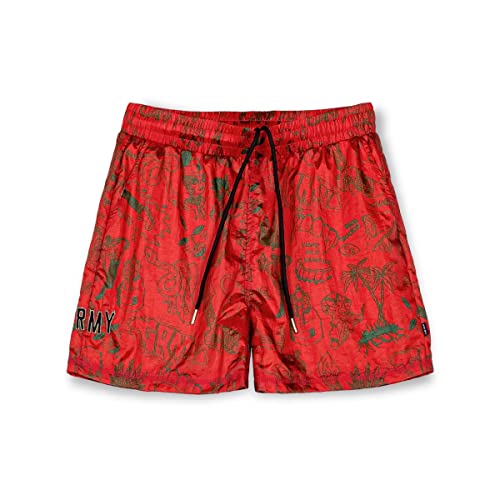 PANTALÓN Corto Grimey The Toughest Satin - RED Spring 23 PANTALÓN Corto Grimey The Toughest Satin - RED Spring 23 von GRIMEY
