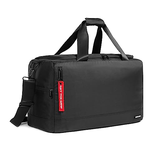 GRIPMODE Sporttasche mit großem Schuhfach, Nassfach, Rucksackfunktion - Tasche für Sport, Reisen & Freizeit 43 Liter Fassungsvermögen - Fitnesstasche Trainingstasche für Damen und Herren von GRIPMODE