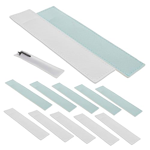 GRIRIW 12Stücke Leder Mäppchen Bleistiftbeutel Stiftkoffer Für Kugelschreiber Und Bleistifte Für Schule Und Kreative Projekte von GRIRIW