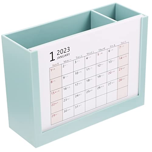 GRIRIW 2023 Kalender Stifthalter Schreibwaren-Organizer Stifthalter Tasse Bleistifthalter Make-up-pinselhalter Schreibtisch-Container Schreibtischaufsatz P.s Zhang Büro Einfach von GRIRIW