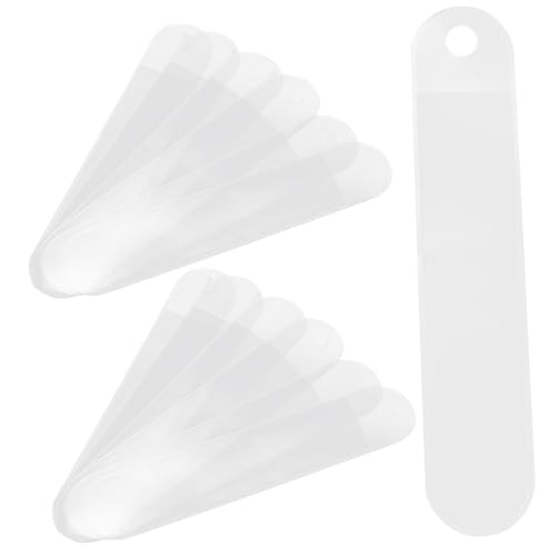 GRIRIW 50 Stück Transparente Stiftetuis Halter für Kugelschreiber und Bleistifte Aufbewahrungslösung für Schule Büro und Kreative Projekte von GRIRIW