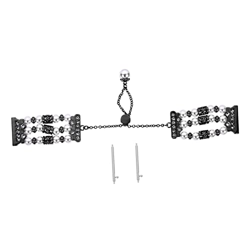 GRIRIW -Armband Perle dekorative Uhrenkette sicherheitsschloss Einfache Installation Armbänder armbanduhren für damen Armband Armbanduhr zartes Armband Anschauen Gurt Riemenkette von GRIRIW