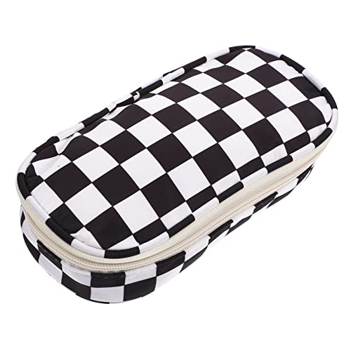 GRIRIW Pencil Pouch Große Kapazität Federmäppchen Tragbar Für Schule Und Büro Organisierender Stiftcontainer Mit Reißverschluss Und Praktischem Griff Für Stifte Bleistifte Und von GRIRIW