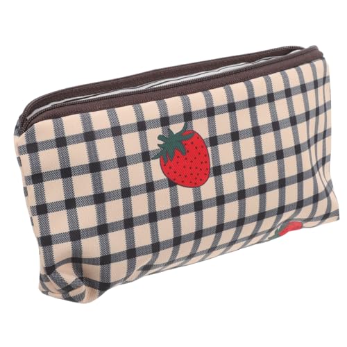 GRIRIW federmäppchen Kosmetiktasche rechenmäppchen kugelschreiberhalter Kugelschreiber Halterung Hallo ästhetisch Taschenorganisator Make -up -Bürstenbeutel Bleistiftbeutel groß Polyester von GRIRIW