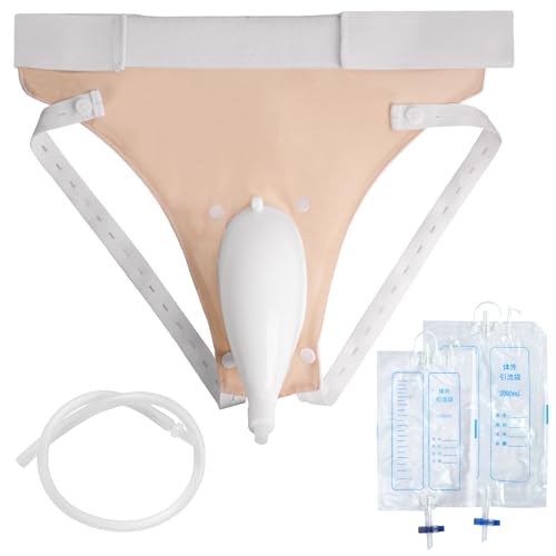 GRLEAYIE Urinsammelbeutel, tragbarer Urinbeutel für ältere Männer, tragbares Silikon-Urin-Drainagegerät, mit 2 x 1000 ml und 2000 ml x 1 Auffanggerät, wiederverwendbar, beide Enden abnehmbar, Khaki GRLEAYIE Urinsammelbeutel, tragbarer Urinbeutel für ältere Männer, tragbares Silikon-Urin-Drainagegerät, mit 2 x 1000 ml und 2000 ml x 1 Auffanggerät, wiederverwendbar, beide Enden abnehmbar, Khaki von GRLEAYIE