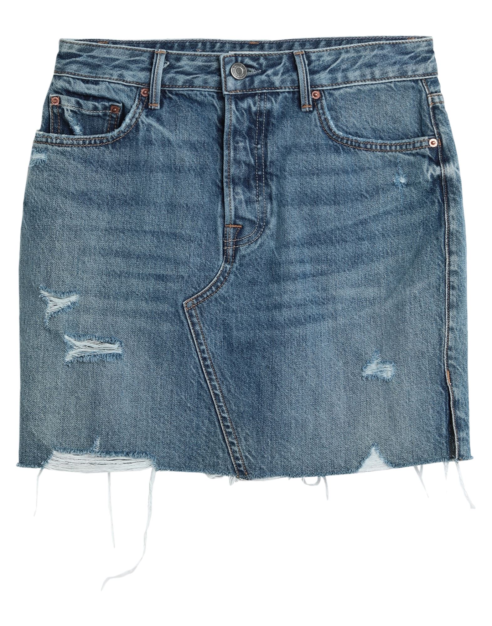 GRLFRND Jeansrock Damen Blau von GRLFRND