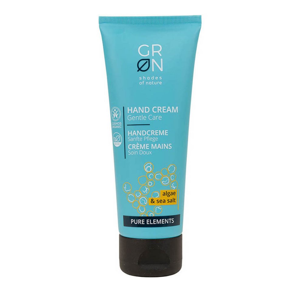 GRN - Shades of nature Handcreme Pure Elements - Hand Cream algae & sea salt 75ml von GRN - Shades of nature