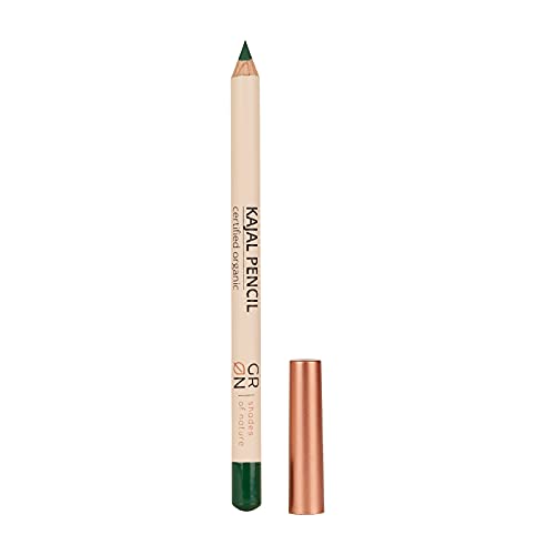 G R N shades of nature [GRÜN] Biokosmetik Kajal Pencil grass green - softe Mine, hohe Pigmentierung - cremige Textur - vegan - talkfrei - 1,1 g von G R N shades of nature