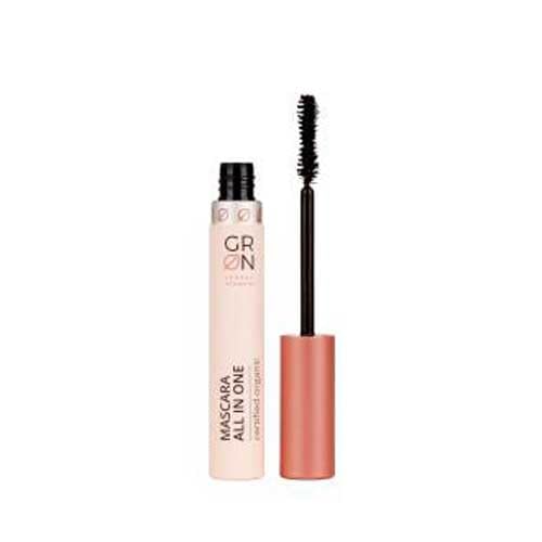 G R N shades of nature [GRÜN] Biokosmetik Mascara All in One black jade - Allrounder für schöne Wimpern - zarter Glanz - Volumen, Definition - vegan - 9 ml von G R N shades of nature