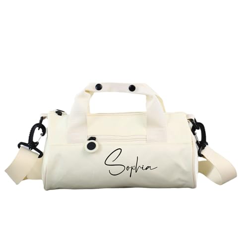 Benutzerdefinierte Tanz Ballett Tasche Für Mädchen Personalisierten Namen Sport Duffle Bag Turnbeutel Cheerleader Weekender Overnight Bag Für Mädchen Teenager von GROBTE