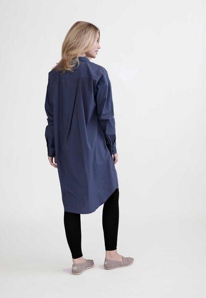 GROBUND Das Hemdkleid Netta - GOTS zertifiziert aus 100% Bio-Baumwolle von GROBUND