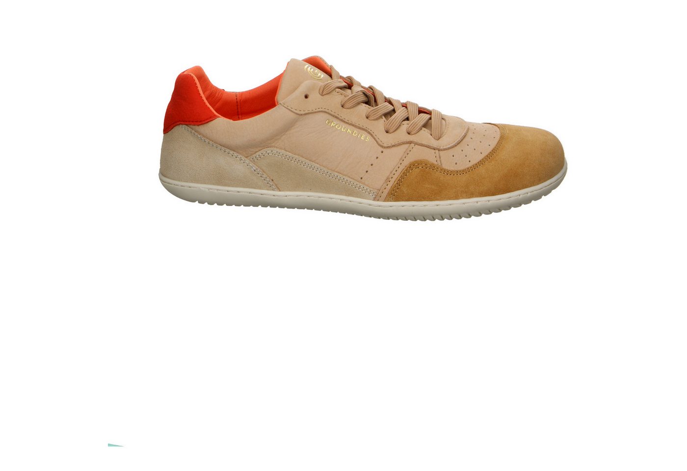 GROUNDIES 30 Nova Go1 Nubuk Schnürschuhe beige Schnürschuh von GROUNDIES