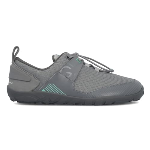 GROUNDIES Chamonix TR Low Men - flexibel, robust und sicher. Outdoor Herren Barfußschuh/Trailrunning-Schuh (Stone/Jade, EU Schuhgrößensystem, Erwachsene, Numerisch, M, 48) von GROUNDIES