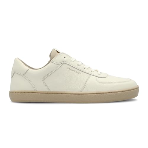 GROUNDIES Hamptons 2.0 Women - Damen Barfußschuh/Sneaker (Off White, EU Schuhgrößensystem, Erwachsene, Numerisch, M, 36) von GROUNDIES