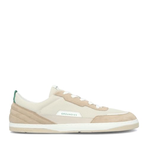 GROUNDIES Sneaker Damen Barfußschuhe Barefoot Zurich Leder Weiß, Schuhgröße:EUR 41 von GROUNDIES