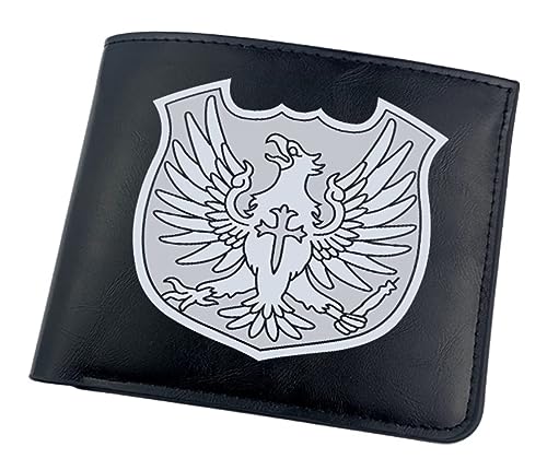 GROUSER Anime Black Clover Billfold Manga Yuno Mimosa Slim Purse Silva Yami Asta Kartenhalter Bifold Brieftaschen für Damen und Herren, 07 Bifold Geldbörsen, Einheitsgröße, Casual von GROUSER