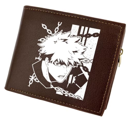 GROUSER Bluelock Bifold Wallets Bachira Rensuke Manga Geldbörsen Anime Football Striker Isagi Yoichi Rin Itoshi Billfold, 02 Bluelock Geldbörse, Einheitsgröße, Casual von GROUSER