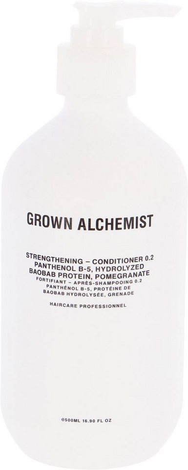 GROWN ALCHEMIST Haarspülung Strengthening - Conditioner 0.2, Panthenol B-5, Hydrolyzed Baobab Protein, Pomegranate von GROWN ALCHEMIST