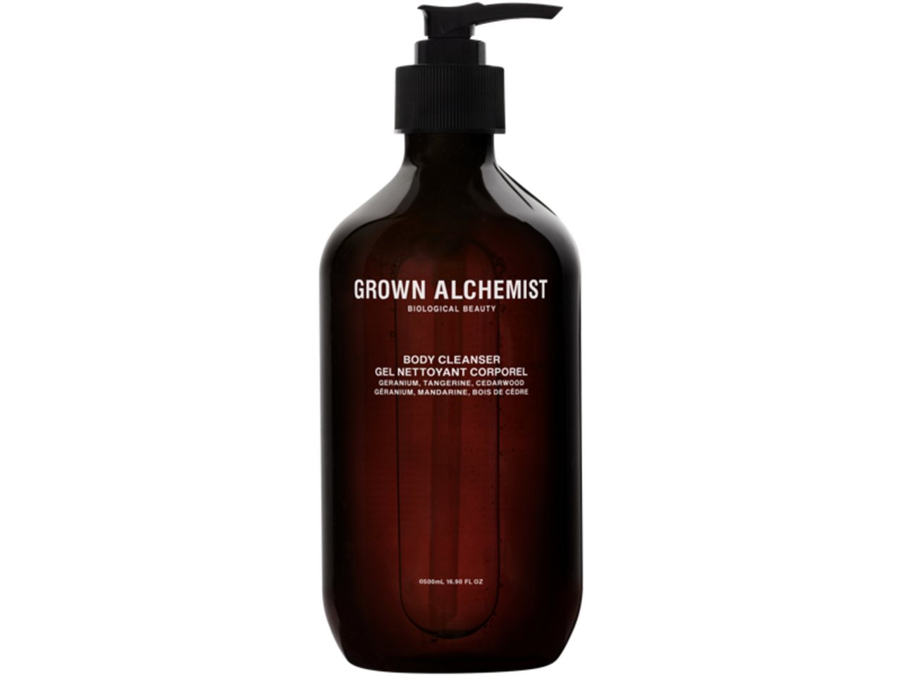 GROWN ALCHEMIST Körperpflegemittel Body Cleanser Geranium, Tangerine, Cedarwood von GROWN ALCHEMIST