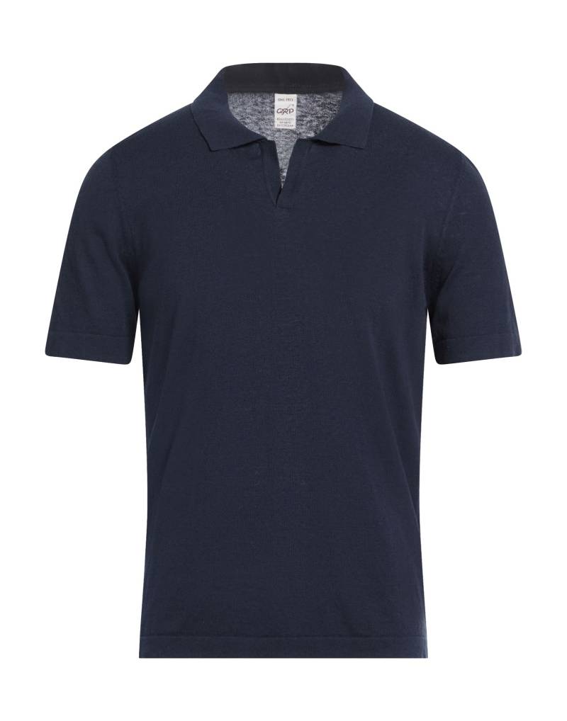 GRP Pullover Herren Marineblau von GRP