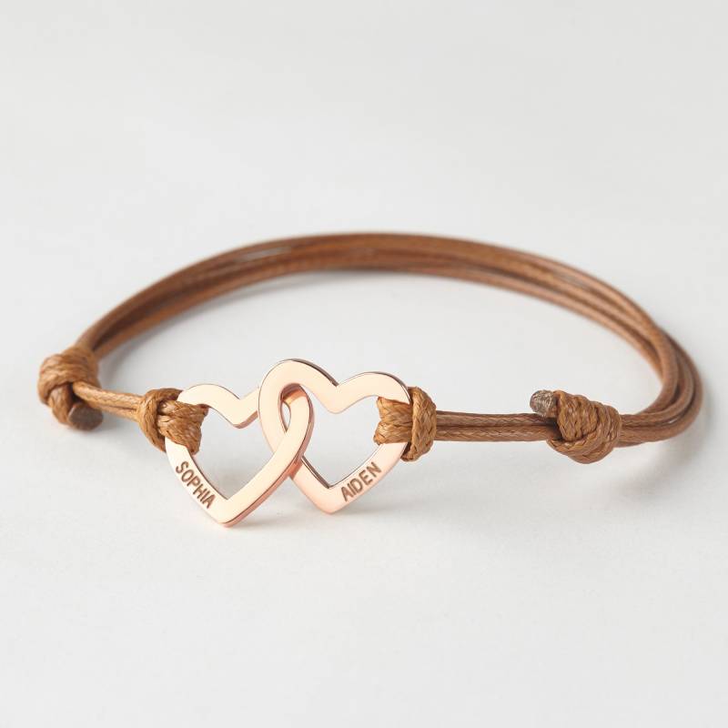 Neue Mom Armband, Mutter Tochter Armband Gold, Neue Geschenke Schmuck, Erste Zeit Weihnachtsgeschenke, Mit Kinder Namen von GRSJewelry