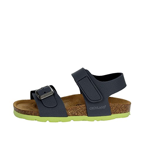 GRUNLAND Schuhe Sandals SB0264 70LUCELIML, Limettenblau, 31 EU von GRÜNLAND il benessere è naturale