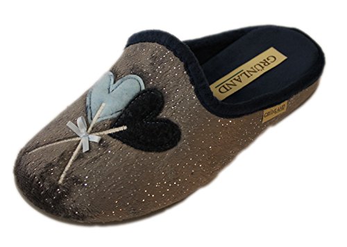 Grunland CI2221 GAYE CIABATTA DONNA S. GRIGIO 36 von GRÜNLAND il benessere è naturale