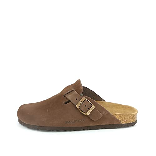 Grunland Damen-Slipper mit geschlossener Zehenpartie | Wird Sein CB7018 Marrone 38 von GRÜNLAND il benessere è naturale