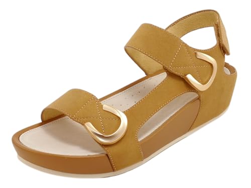 GRUNLAND DIRA SA1057 braune Leder Damen Hausschuhe Keilriemen 40 von GRÜNLAND il benessere è naturale