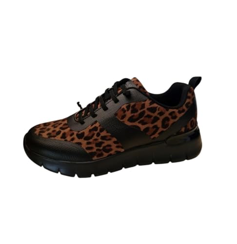 Sneakers Donna Grunland animalier Nero 41 EU von GRÜNLAND il benessere è naturale