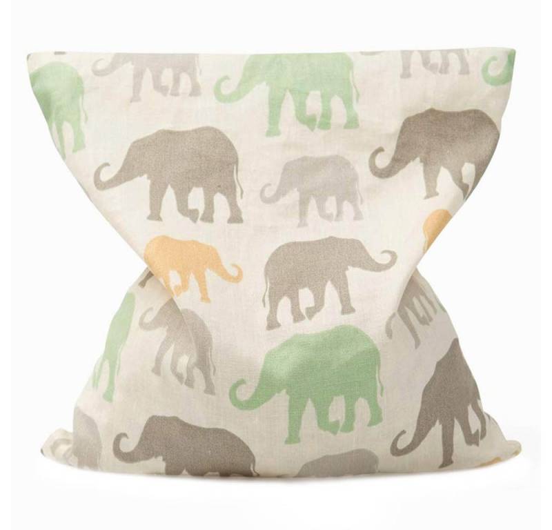 GRÜNSPECHT Kirschkernkissen Kirschkern-Kissen - Elefant 19x19 cm von GRÜNSPECHT