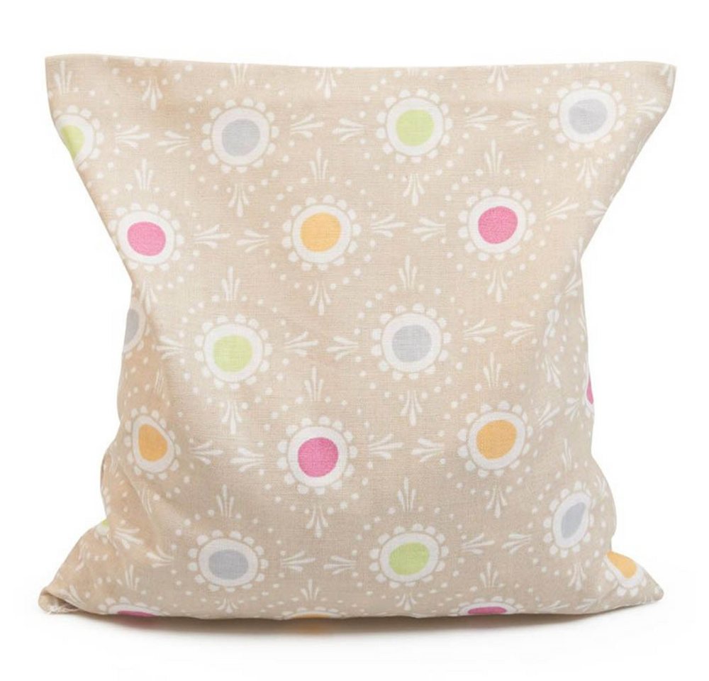 GRÜNSPECHT Kirschkernkissen Kirschkern-Kissen - Lollipop beige 16x16 cm von GRÜNSPECHT