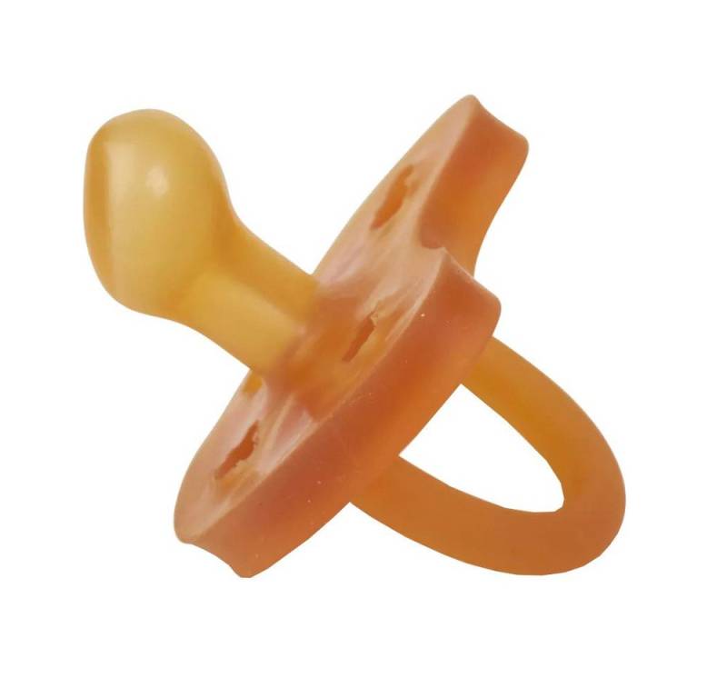 GRÜNSPECHT Schnuller BIO Schnuller 18+ Monate Naturkautschuk für Kinder Beruhigungssauger, BIO von GRÜNSPECHT